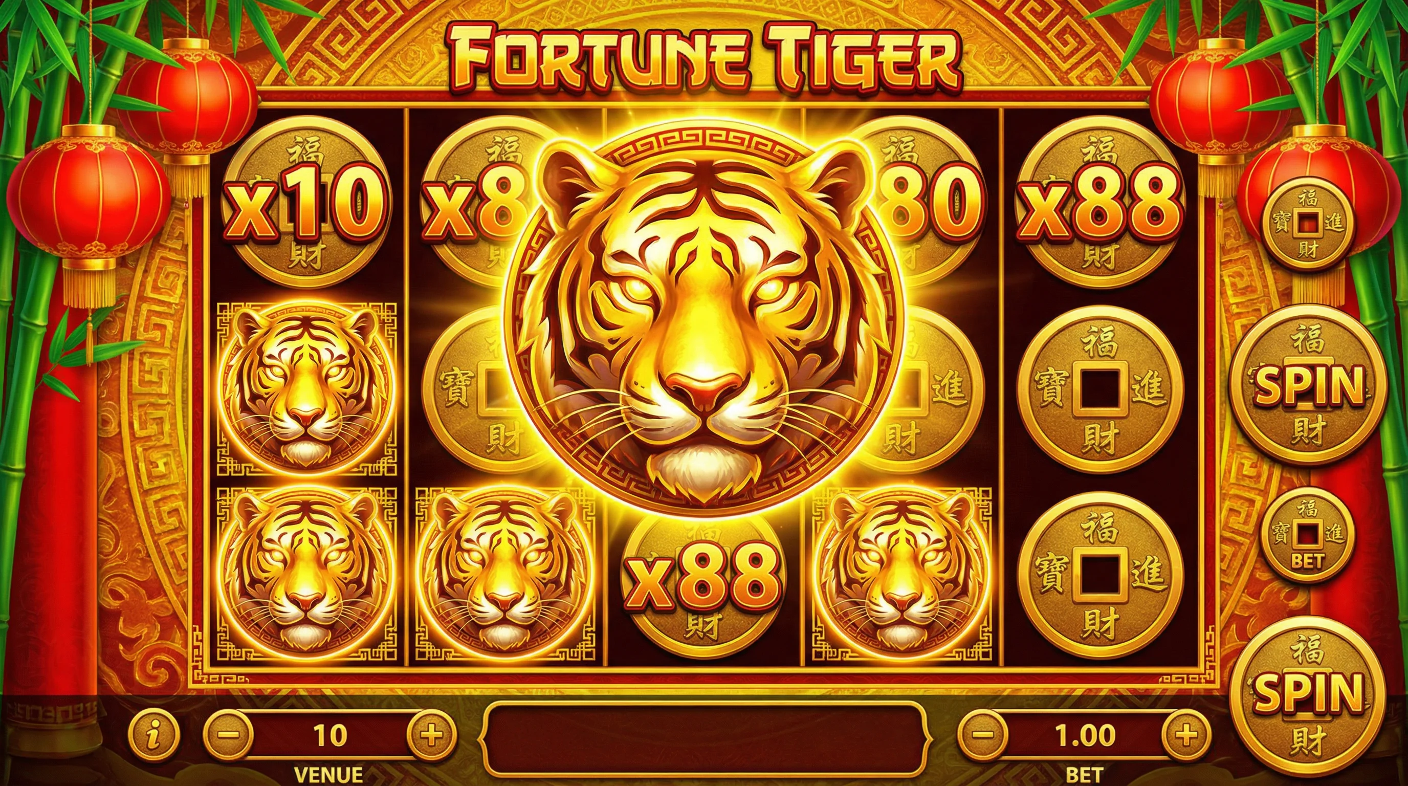 Fortune Tiger luva bet